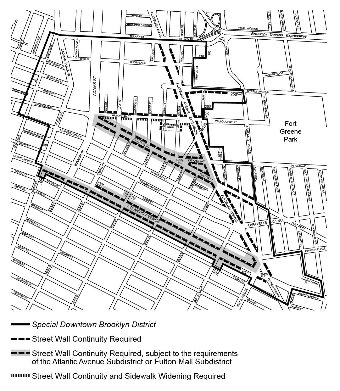 Zoning Resolutions Chapter 1: Special Downtown Brooklyn District Appendix E.3